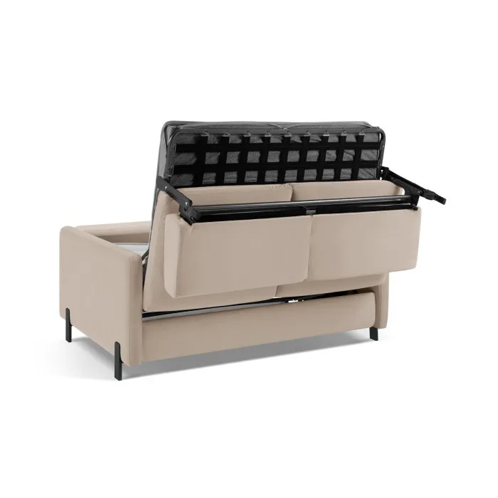Convertible sofa with mattress for guest room