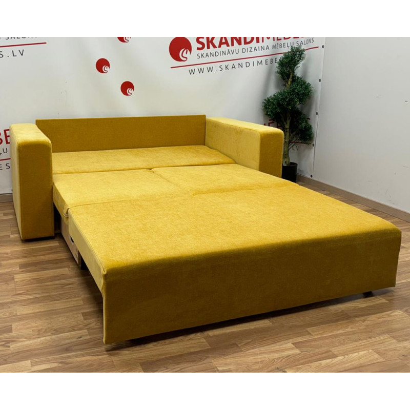 Sofa ELBA (Double, extendable)(Exposition)(Yellow)