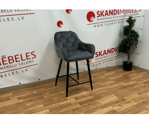 Pusbāra krēsls Karsten (Velveta) no ekspozīcijas Pusbāra krēsls Karsten (Velveta) no ekspozīcijas