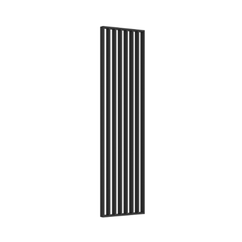 Lamella wooden wall 2750 x 580mm (BLACK) (Free Standing)