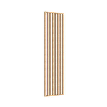 Lamella wooden wall 2750 x 580mm (OAK) (Free Standing)