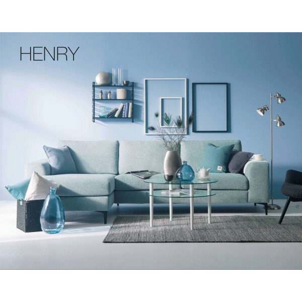 Dīvāns Henry (U veida)