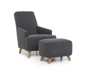 Krēsls + pufs Slope (Atpūtas)