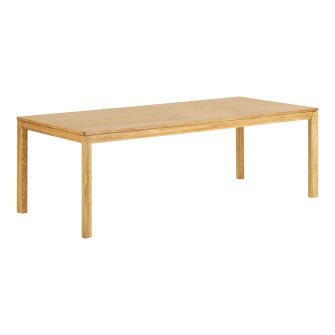 Ēdamgalds BOWEN — krāsa: dabīgs tonis; 220–270–320 × 100 × 75 cm (2202046)