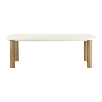 Ēdamgalds FONDI — krāsa: smilšu / brūna; 240 × 100 × 76 cm Ēdamgalds FONDI — krāsa: smilšu / brūna; 240 × 100 × 76 cm