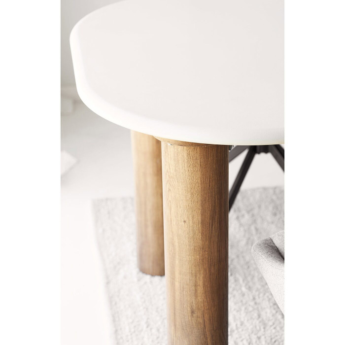 Ēdamgalds FONDI — krāsa: smilšu / brūna; 240 × 100 × 76 cm Ēdamgalds FONDI — krāsa: smilšu / brūna; 240 × 100 × 76 cm