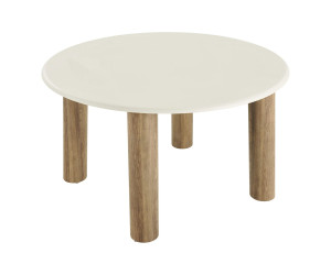 Ēdamgalds FONDI — krāsa: smilšu / brūna; 120 × 120 × 76 cm Ēdamgalds FONDI — krāsa: smilšu / brūna; 120 × 120 × 76 cm