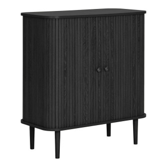 Kumode NIKKO — krāsa: melna; 80 × 40 × 87 cm Kumode NIKKO — krāsa: melna; 80 × 40 × 87 cm
