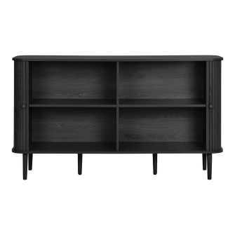 Комод NIKKO — цвет: чёрный; 140 × 40 × 79 см Комод NIKKO — цвет: чёрный; 140 × 40 × 79 см