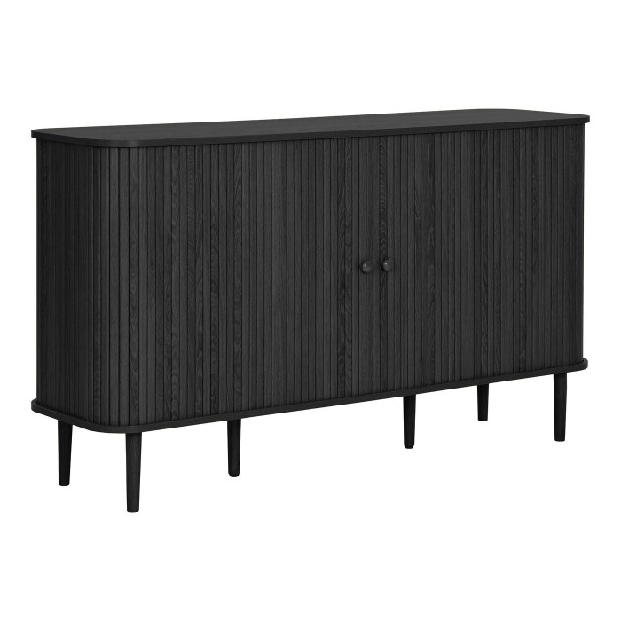 Комод NIKKO — цвет: чёрный; 140 × 40 × 79 см Комод NIKKO — цвет: чёрный; 140 × 40 × 79 см