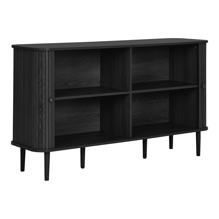 Комод NIKKO — цвет: чёрный; 140 × 40 × 79 см Комод NIKKO — цвет: чёрный; 140 × 40 × 79 см