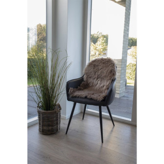 Коврик из искусственной овчины — цвет: светло-коричневый; 85 × 50 × 6,5 см
