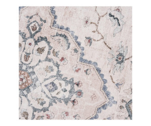Paklājs HAVANA — krāsa: silti balta / bēša / dūmakaini zila; 200 × 200 cm Paklājs HAVANA — krāsa: silti balta / bēša / dūmakaini zila; 200 × 200 cm