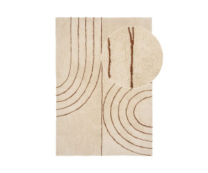 Paklājs TAMPA — krāsa: bēša; 230 × 160 cm Paklājs TAMPA — krāsa: bēša; 230 × 160 cm