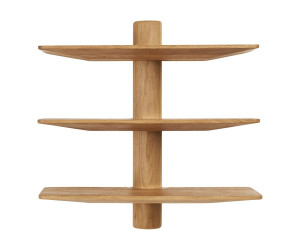 Настенная полка CALCATA — цвет: оттенок дуба; 22 × 55 × 55,5 см