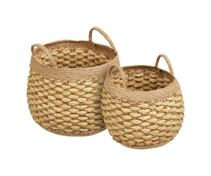Basket STRAHAN (set of 2) — colour: natural tone