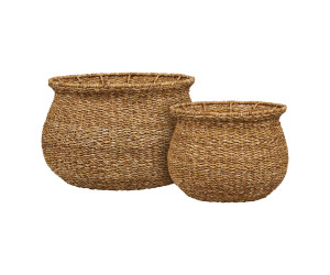 Basket EDEN (set of 2) — colour: natural tone Basket EDEN (set of 2) — colour: natural tone