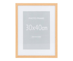 Attēla rāmis MARBELLA (5 gab. komplekts) — krāsa: dabīgs tonis; 40 × 30 × 1,8 cm