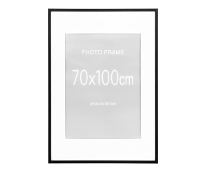Attēla rāmis MARBELLA (5 gab. komplekts) — krāsa: melna; 100 × 70 × 1,8 cm