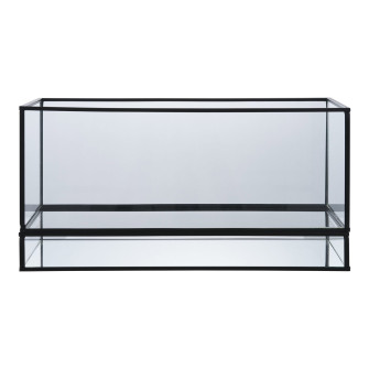 Подсвечник HURRICANE — цвет: чёрный; 30 × 12 × 15 см Подсвечник HURRICANE — цвет: чёрный; 30 × 12 × 15 см