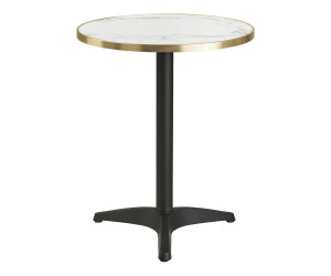 Bistro galds 7501176 — krāsa: balta / melna