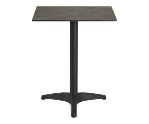 Bistro galds 7501181 — krāsa: pelēka / melna