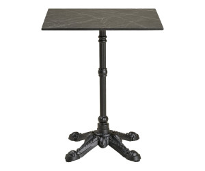 Bistro galds 7501182 — krāsa: pelēka / melna