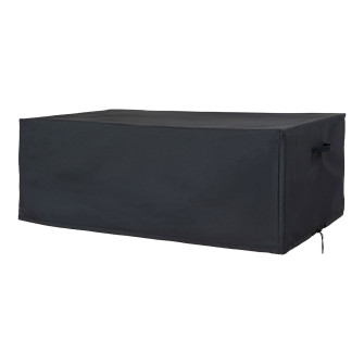 Dārza mēbeļu pārvalks 7701070 (3 gab. komplekts) — krāsa: melna