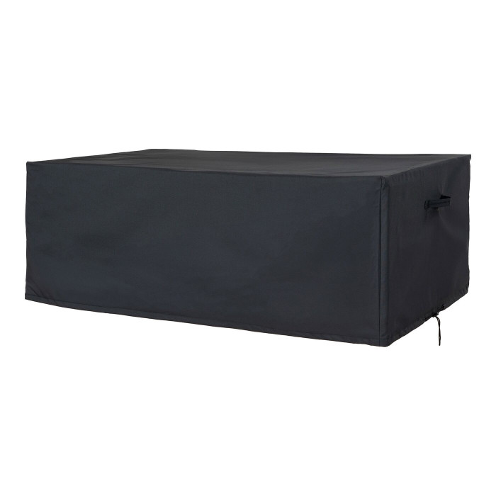 Dārza mēbeļu pārvalks 7701070 (3 gab. komplekts) — krāsa: melna