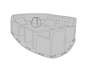 Dārza mēbeļu pārvalks 7701100 — krāsa: melna Dārza mēbeļu pārvalks 7701100 — krāsa: melna