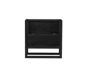 Minibaras NewEst — ąžuolo spalva / juoda