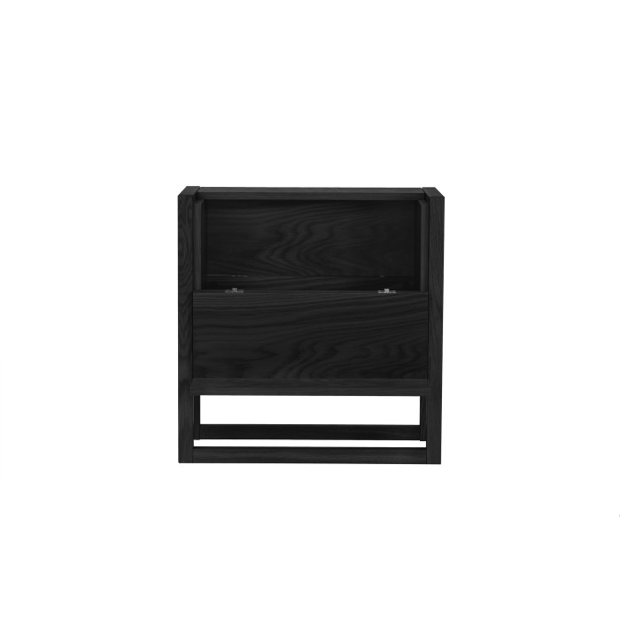 Minibaras NewEst — ąžuolo spalva / juoda