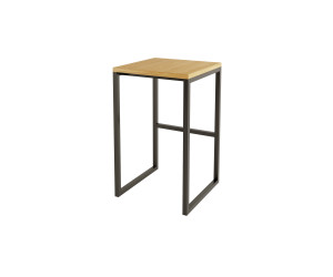 Augsta taburete Frame High — ozola tonis / melns