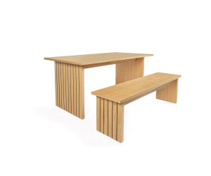 Ēdamistabas sols Stripe 150 — ozola tonis