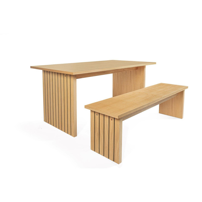 Ēdamistabas sols Stripe 150 — ozola tonis Ēdamistabas sols Stripe 150 — ozola tonis