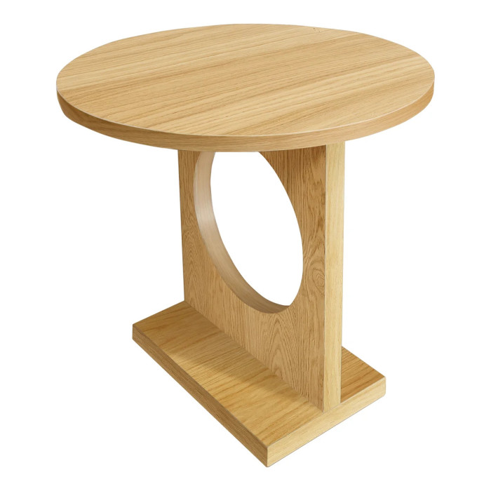 Side table Bau — oak