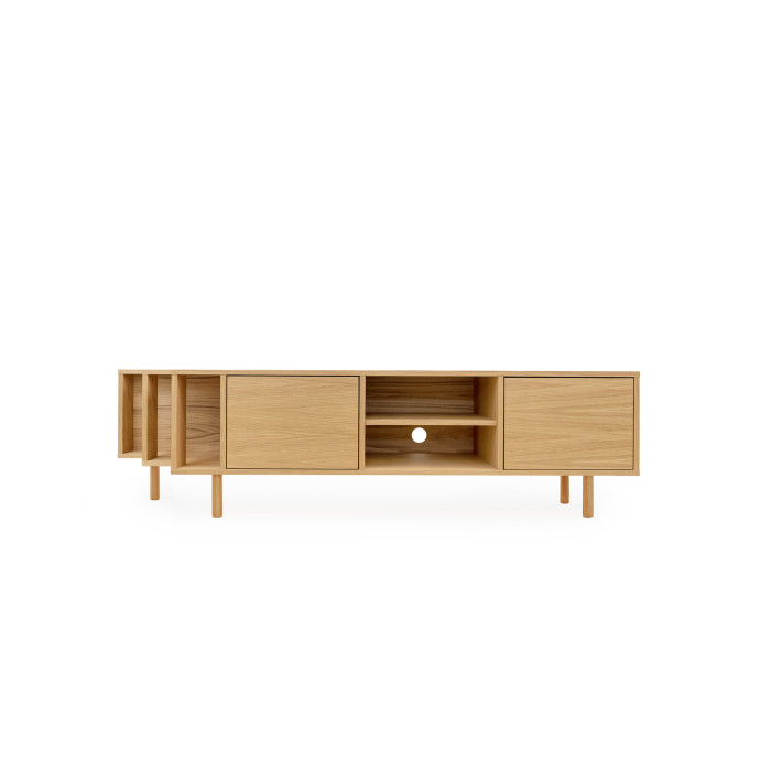 TV spintelė Shift 2D — ąžuolo spalva