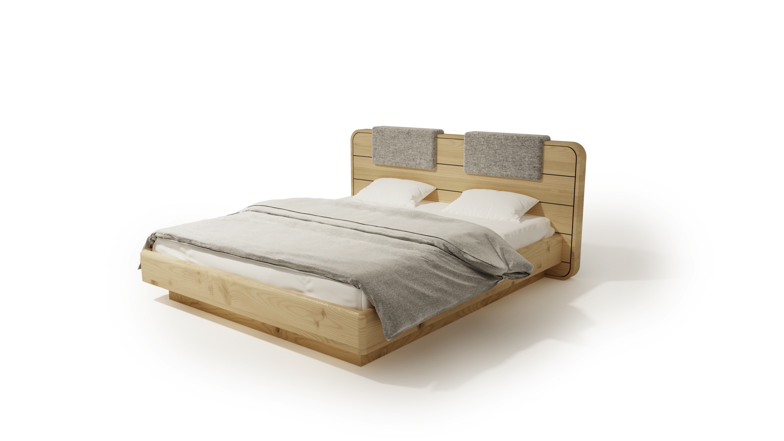 DesignBeds Gulta Bellagio (Dabīga koka)