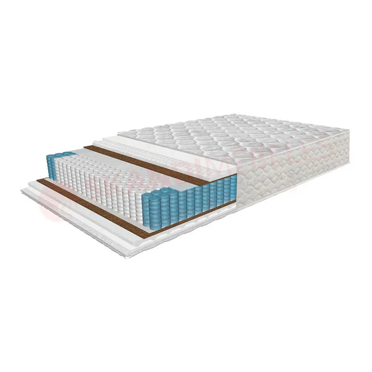 Matracis PREMIUM SKANDI POCKET COCO (160x200cm)(NOLIKTAVAS