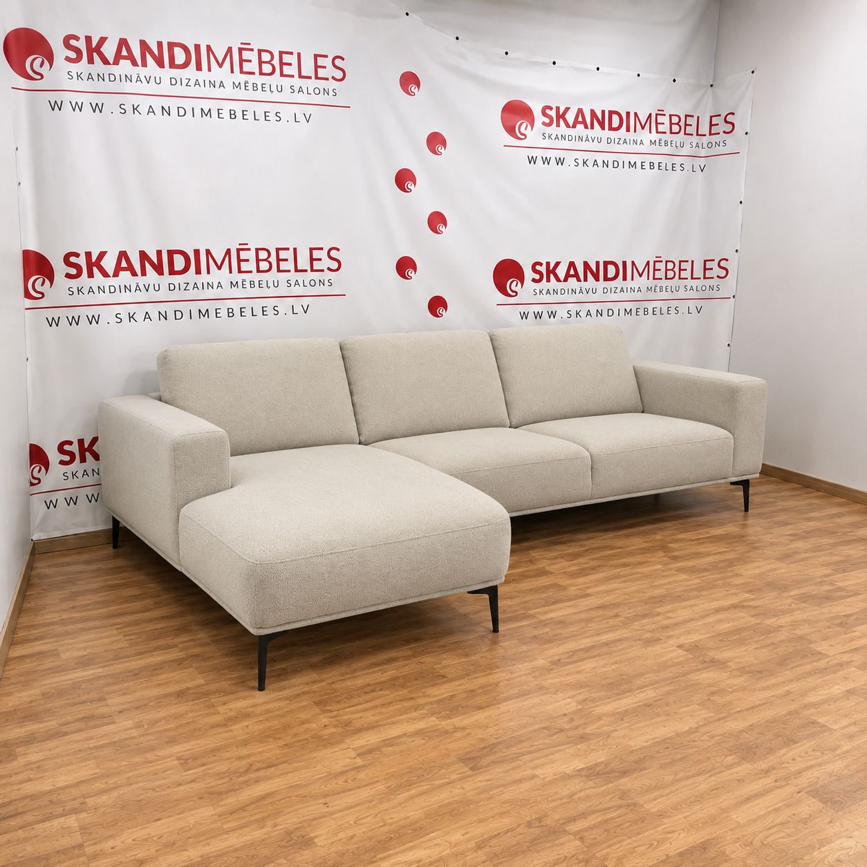 Dīvāns LEUR (Chaiselongue)(Ekspozīcija)